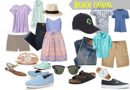 Beach casual store attire